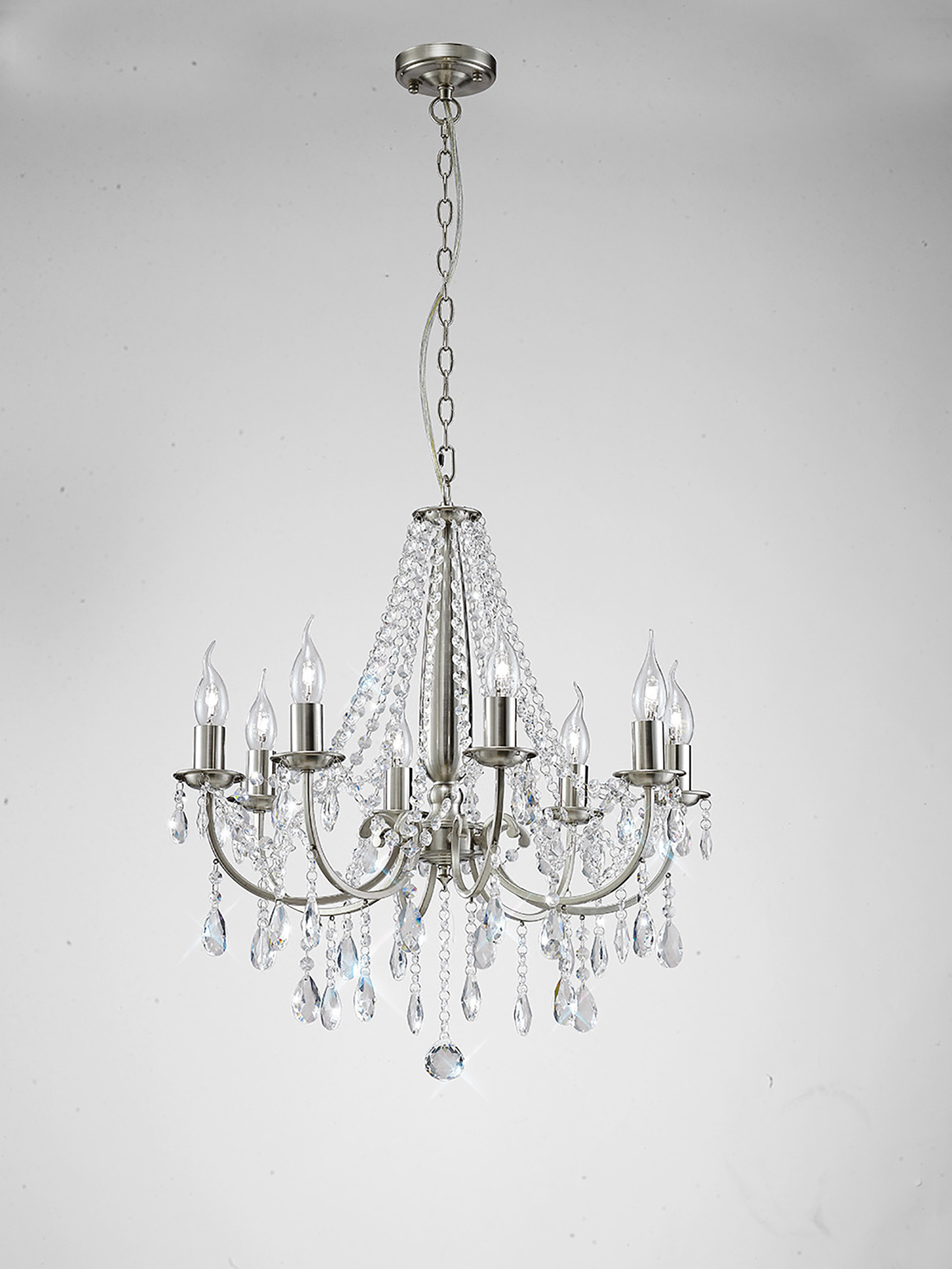 Kyra Crystal Ceiling Lights Diyas Multi Arm Crystal Fittings Kyra Crystal Ceiling Lights Diyas Multi Arm Crystal Fittings
